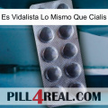 Is Vidalista The Same As Cialis 30